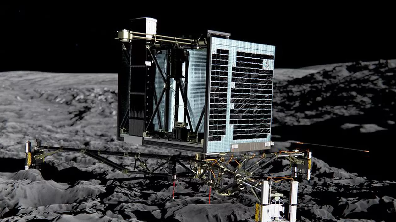 Robotul Philae a încetat să comunice, bateriile sale fiind descărcate, după o misiune istorică