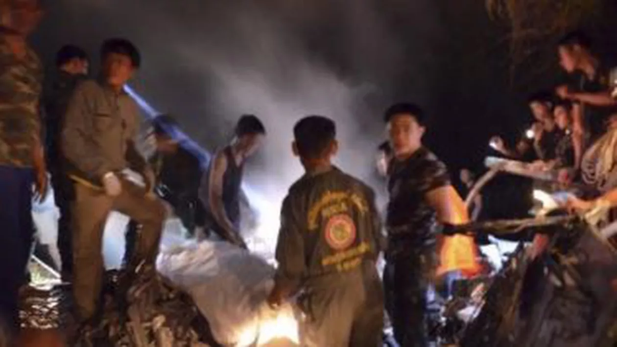 Thailanda: Nouă comandanți militari au murit după prăbușirea unui elicopter