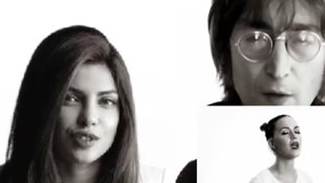 Noua campanie umanitară a UNICEF este inspirată din cântecul ”Imagine”, compus şi interpretat de John Lennon (VIDEO)