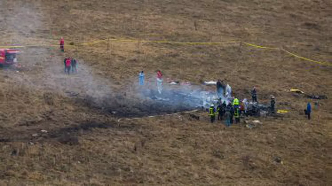 Procurorii au dispus începerea urmăririi penale pentru ucidere din culpă în dosarul accidentului aviatic din Sibiu