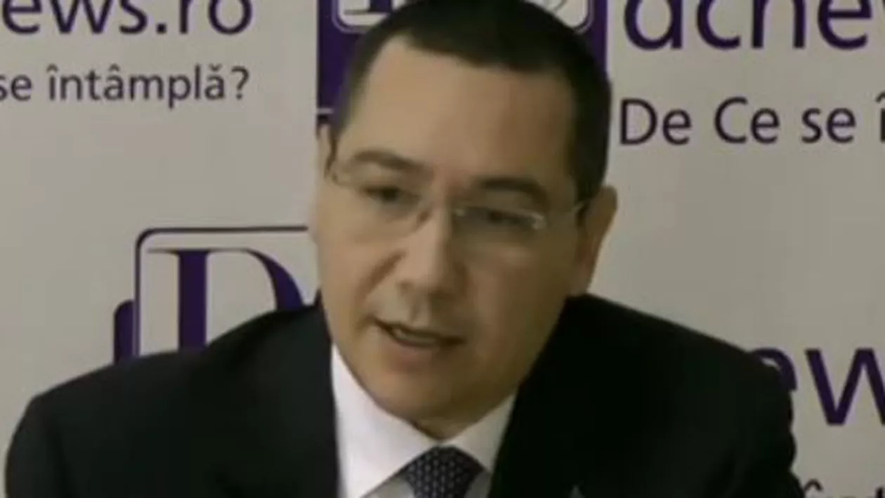 Ponta: Mi-aș depune mandatul de premier dacă aș avea garanția că Iohannis va propune un nou premier din actuala coaliție de guvernare (VIDEO)
