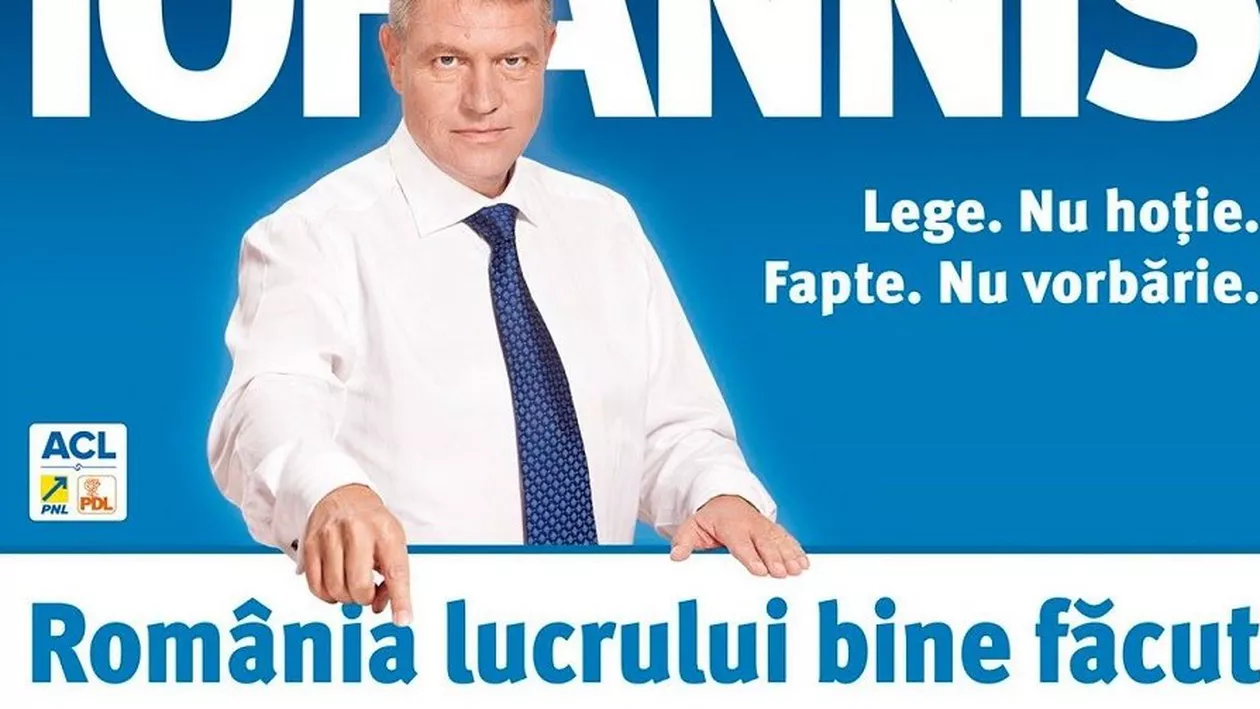 “România lucrului bine făcut”, sloganul lui Iohannis din campanie, creaţia lui Dan Mihalache?!