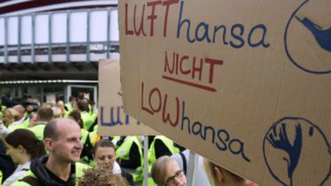 Piloții de la Lufthansa se pregătesc de o nouă grevă, după ce discuțiile cu conducerea companiei au eșuat