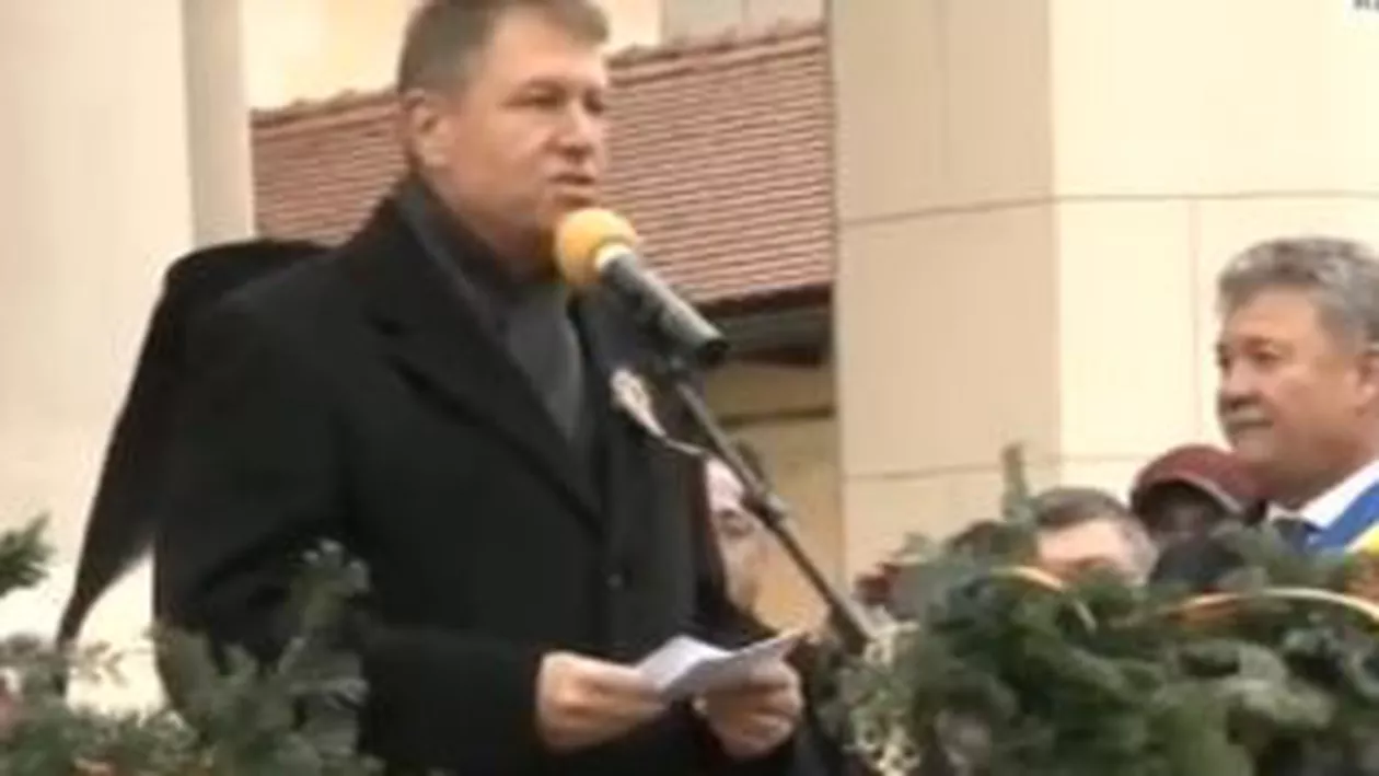 Klaus Iohannis, la Alba Iulia: Națiunea română va fi puternică prin unitatea ei și prin refacerea încrederii (VIDEO)