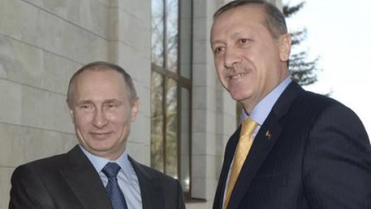 Vladimir Putin vizitează Turcia: Președintele rus vrea intensificarea relațiilor economice