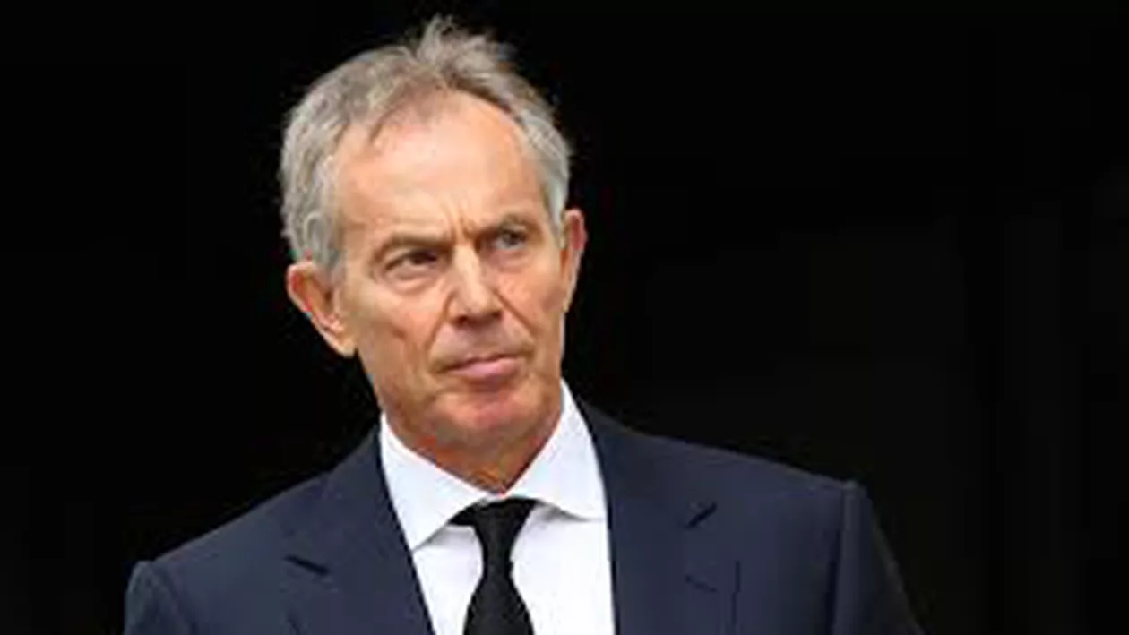 Tony Blair, discuţie cu Victor Ponta la Palatul Victoria