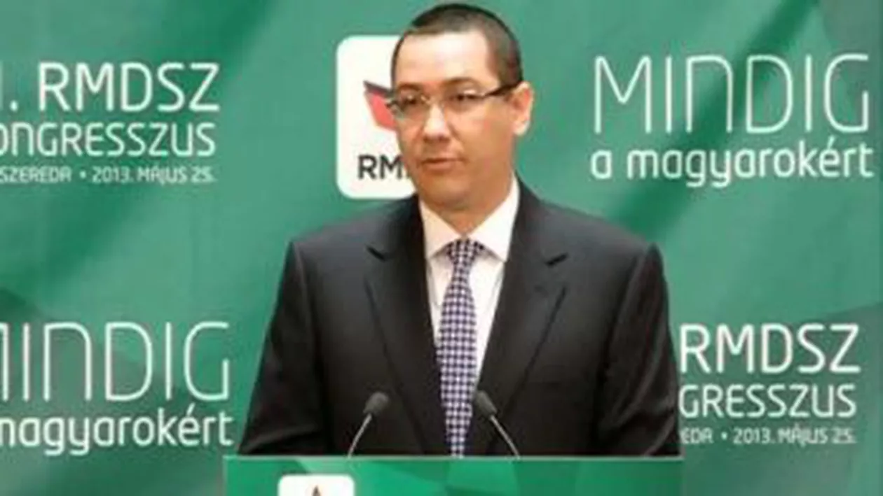 UDMR îl avertizează pe Victor Ponta: Riscă o situaţie ca la Târgu Mureş, în 1990!