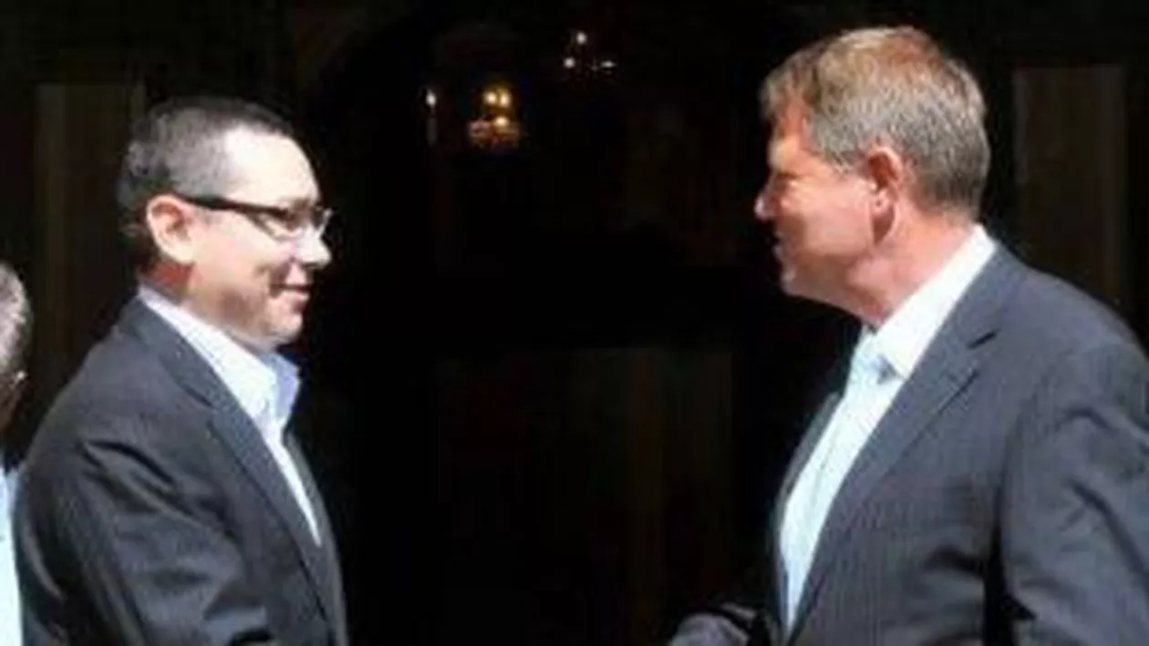 Klaus Iohannis și Victor Ponta vor avea luni o întâlnire la Palatul Cotroceni