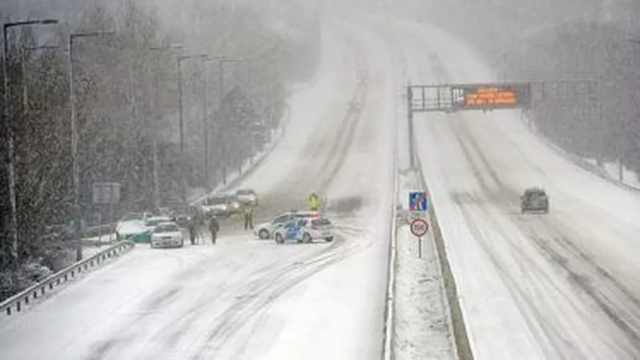 Europa, amenințată de viscol: Cod roșu de ninsori, emis în Ungaria și Serbia