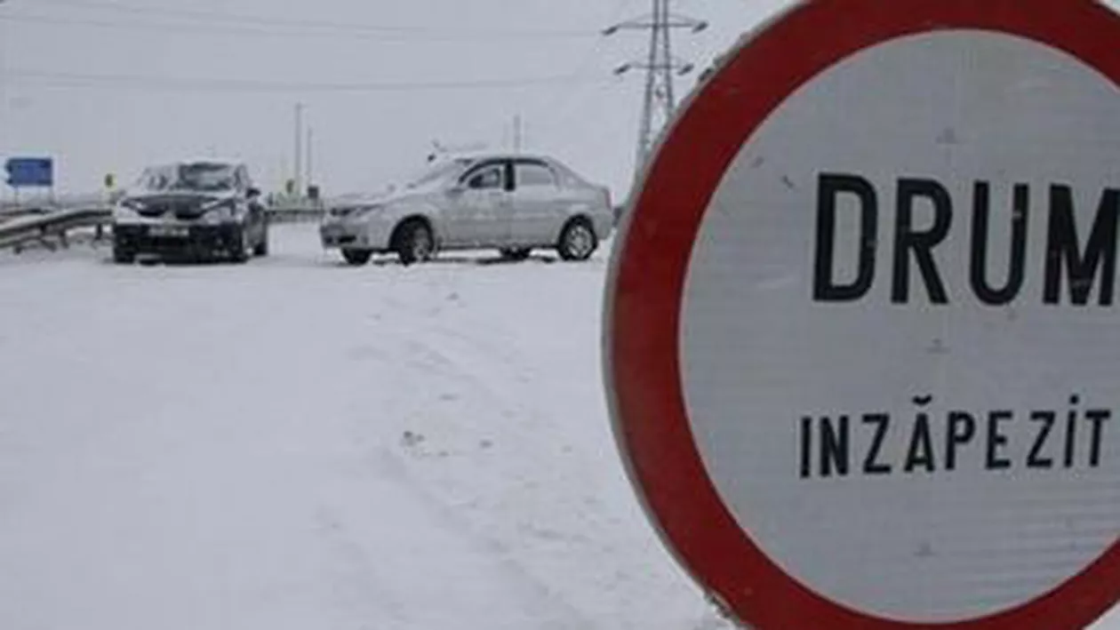 Drumurile din județul Maramureș, paralizate din cauza ninsorilor