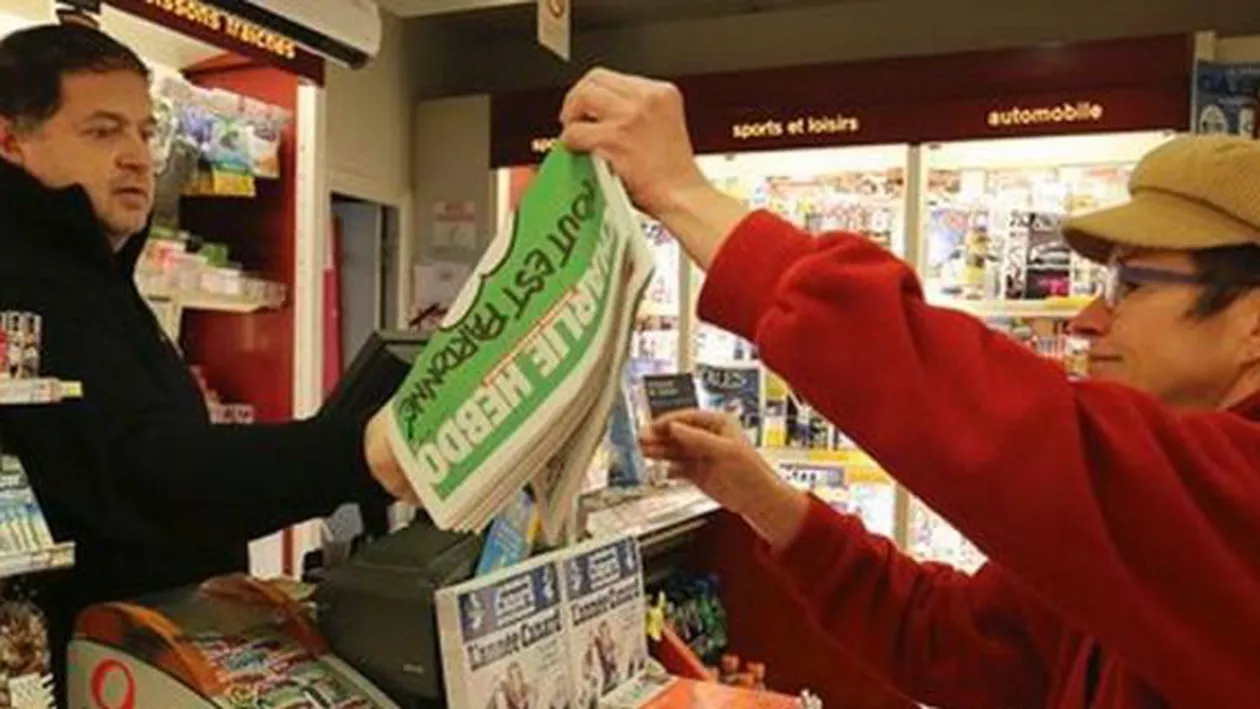 Charlie Hebdo a adunat peste 10 milioane de euro din vânzări și donații: Profitul final va merge la familiile victimelor