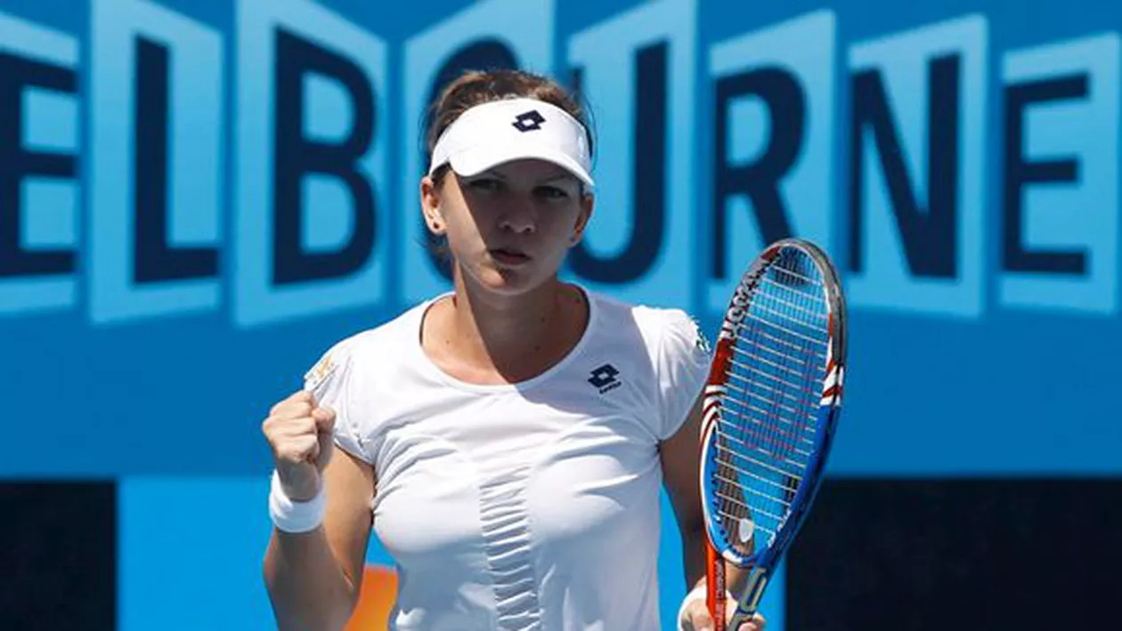 Simona Halep s-a calificat în turul doi la Australian Open: A trecut cu 6-3, 6-2 de Karin Knapp
