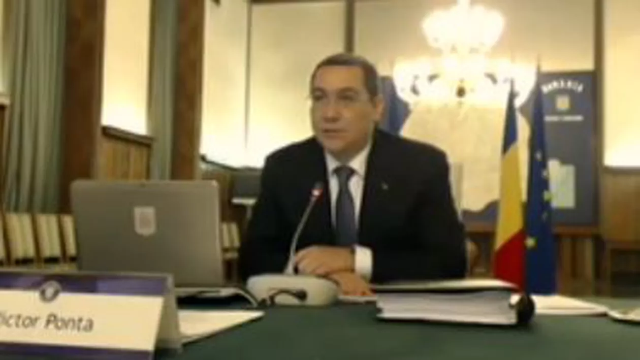 Ponta: Dacă opoziţia nu vrea dialog pe Codul Fiscal şi Masterplan, atunci le adoptăm, nu o să stăm (VIDEO)