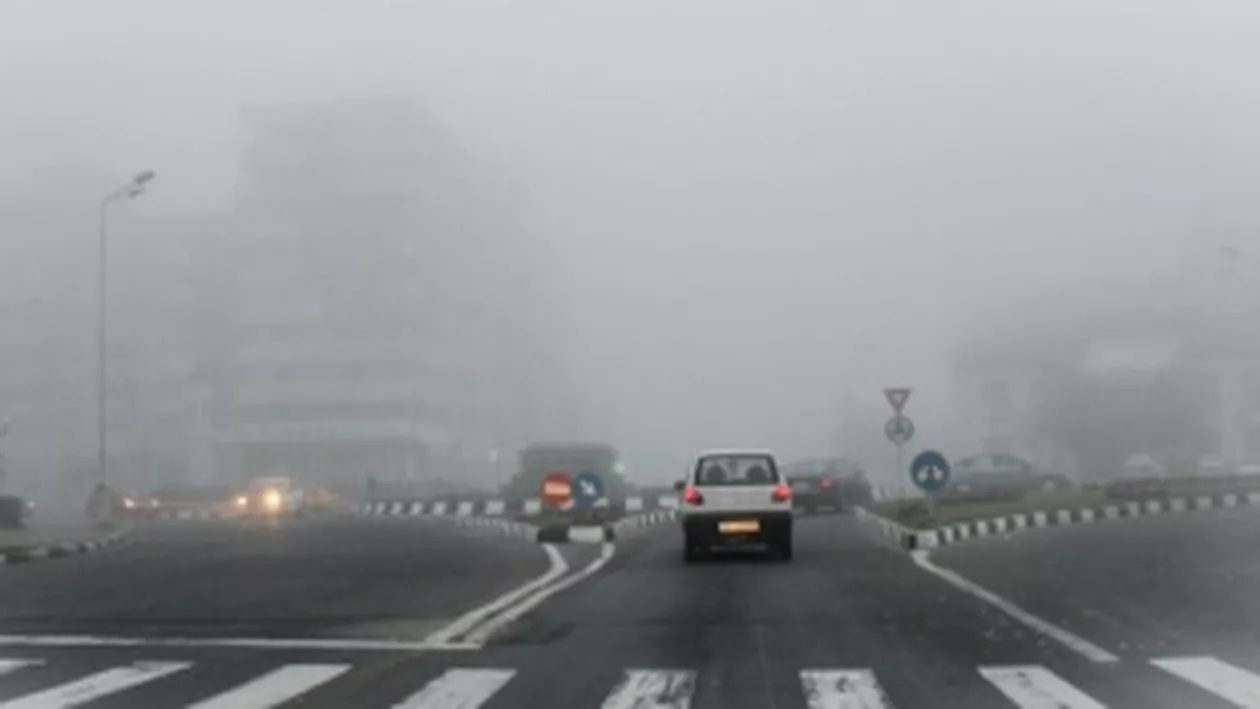 ANM: Cod galben de ceață în județele Constanța, Tulcea, Olt şi Vâlcea