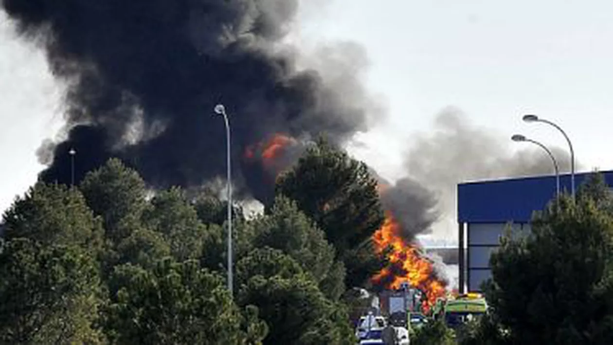 Spania: 10 persoane au murit în urma prăbușirii unui avion F-16 grec