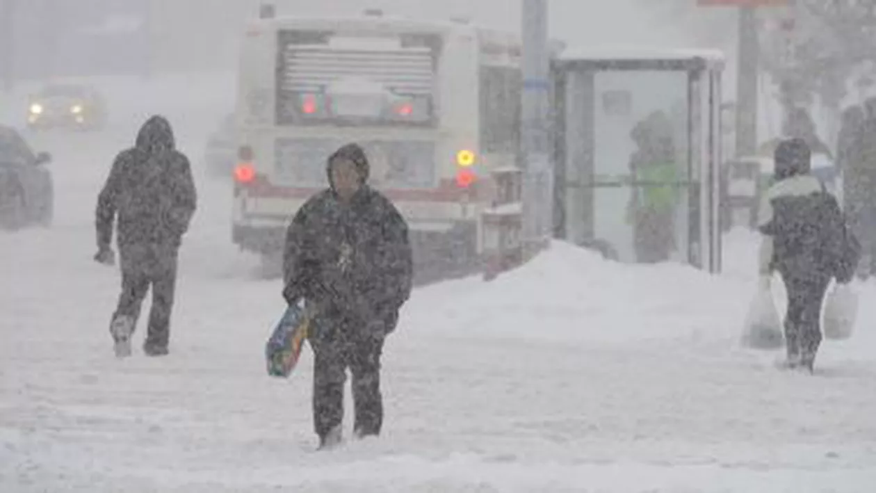 Canada și nordul Statelor Unite, afectate de un val de frig extrem și furtuni de zăpadă