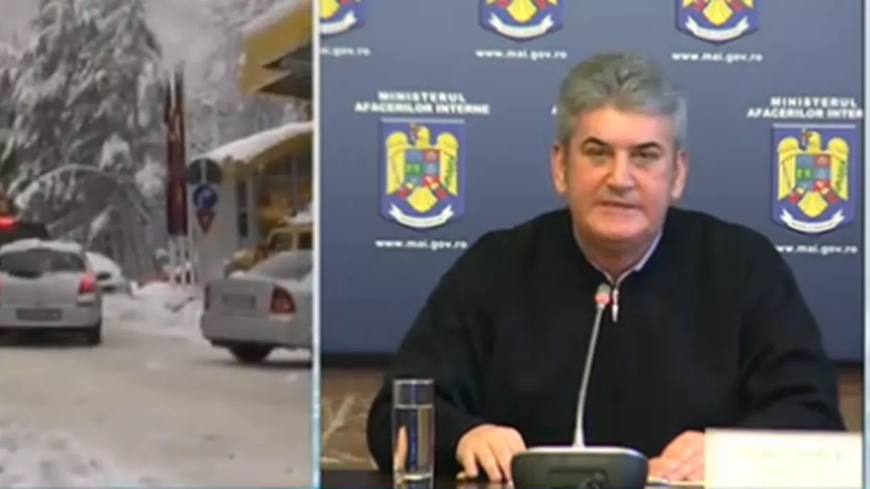 Gabriel Oprea, la comandamentul de urgență al MAI: Asigurați-vă că toată lumea muncește. Directorul ANM: Posibil cod portocaliu pentru Teleorman, Olt, Argeș și Dâmbovița (VIDEO)