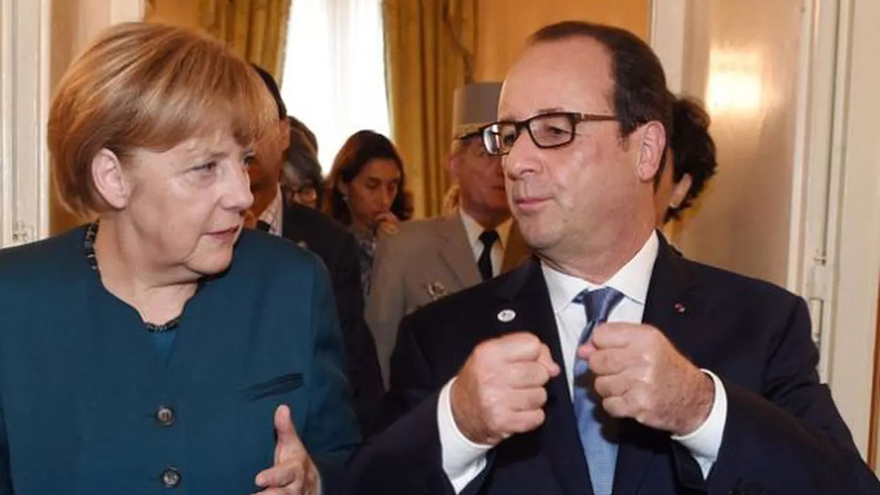 Angela Merkel și Francois Hollande au ajuns la Moscova pentru a îl convinge pe Putin să accepte planul de pace pentru Ucraina