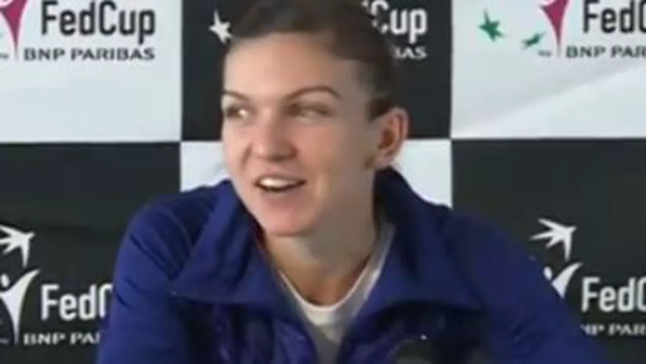 Simona Halep: A fost incredibil să joc cu președintele Iohannis în tribune (VIDEO)
