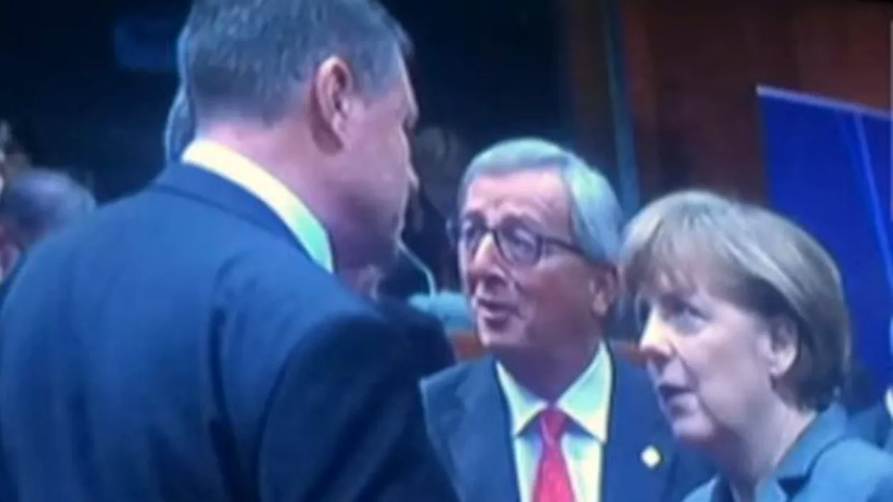 Klaus Iohannis a avut o discuție cu Angela Merkel înainte de începerea lucrărilor Consiliului European