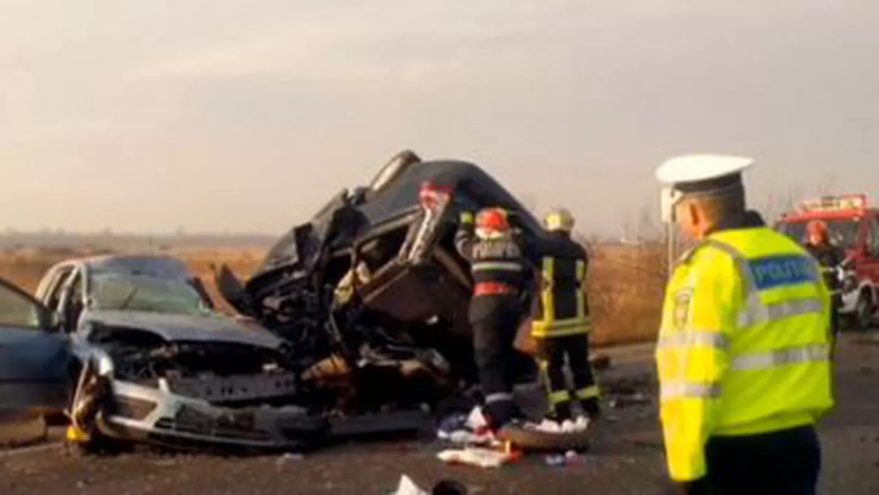 Tragedie în Timiș: Trei persoane au murit într-un accident în care a fost implicat un TIR