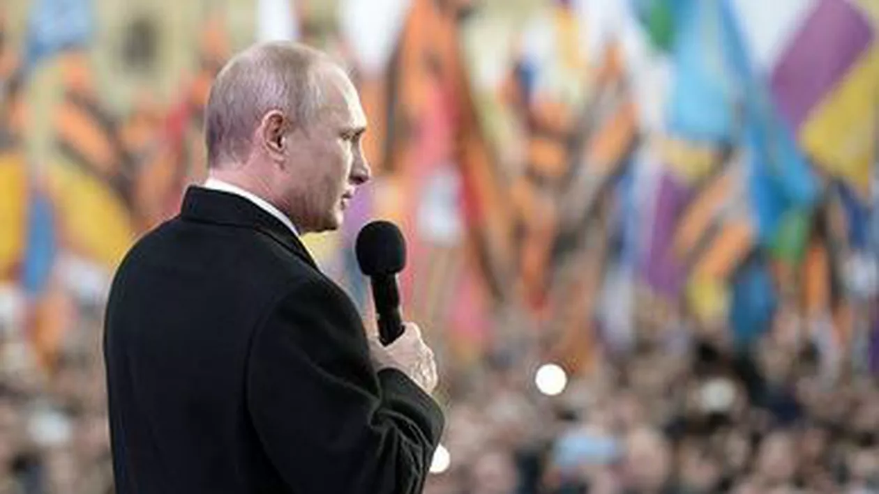Vladimir Putin: Integrarea Crimeei a fost necesară pentru recâştigarea rădăcinilor naţiunii ruse