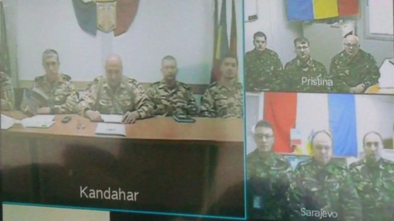 Militarii români din Afganistan, Kandahar, Sarajevo şi Pristina transmit celor de acasă "Paște fericit!" (VIDEO)