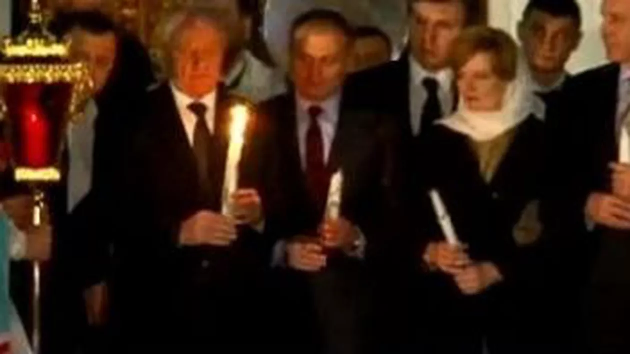 Principesa Margareta şi Principele Radu au luat Lumina Sfântă la Chişinău