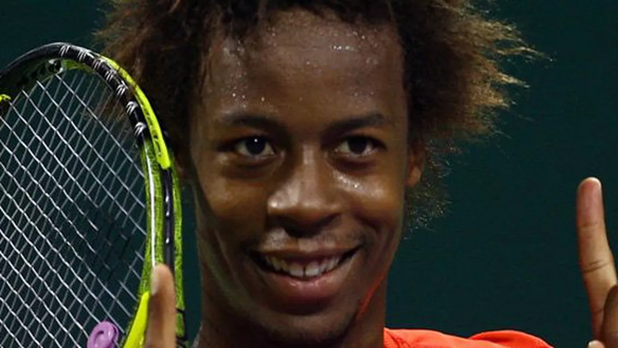 Gael Monfils, cel mai spectaculos tenismen din lume, și-a anunțat prezenta la turneul BRD Năstase-Țriac Trophy din București