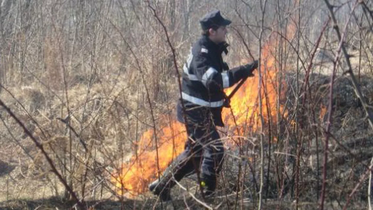 O persoană a murit și alta a fost rănită într-un incendiu de pădure izbucnit în județul Buzău