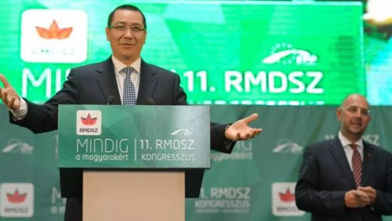 Victor Ponta: UDMR, un partener care întotdeauna s-a ținut de cuvânt. Comunitatea maghiară trebuie reprezentată  în toate structurile statului