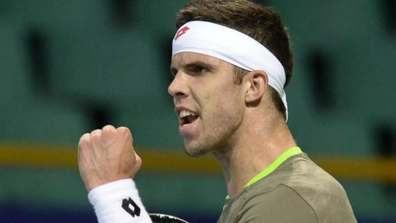 Cehul Jiri Vesely este primul finalist al turneului BRD Năstase Țiriac Trophy