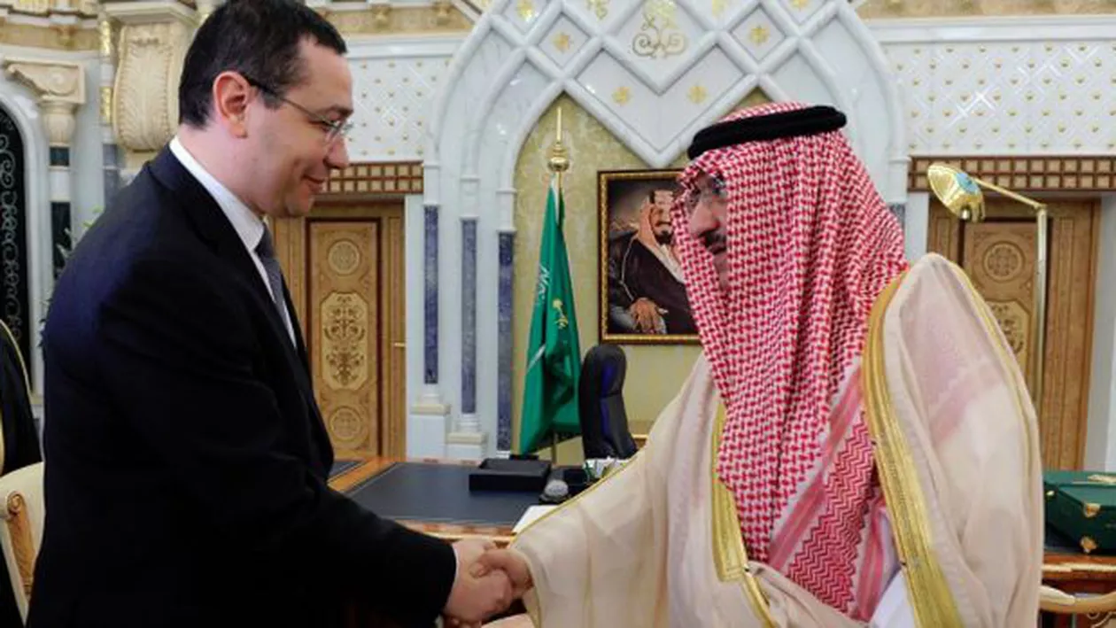 Premierul Victor Ponta, întrevedere cu regele Arabiei Saudite, Salman Bin Abdulaziz Al Saud (VIDEO)