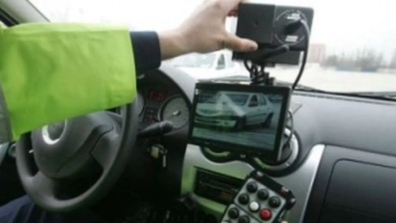 Un tânăr a fost surprins de radar în timp ce circula cu 214 kilometri pe oră, pe DN 2, în județul Buzău