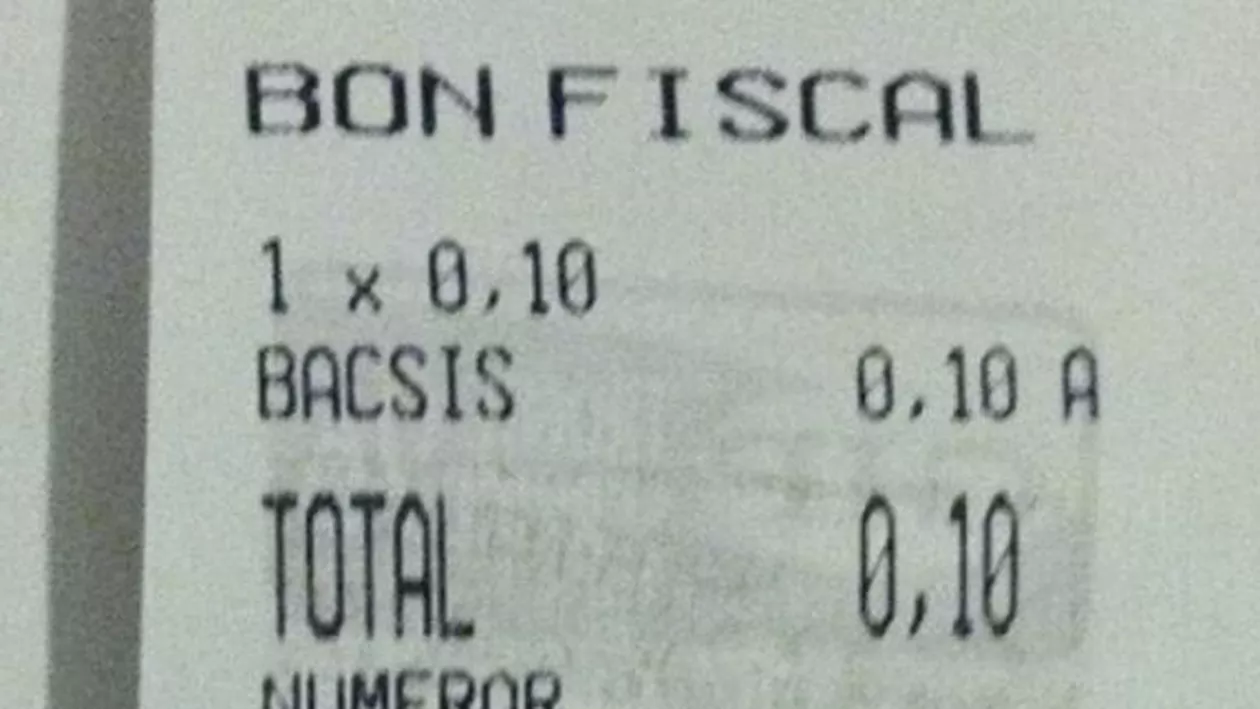 Începând de vineri, trebuie să primiți bon fiscal pentru bacșiș