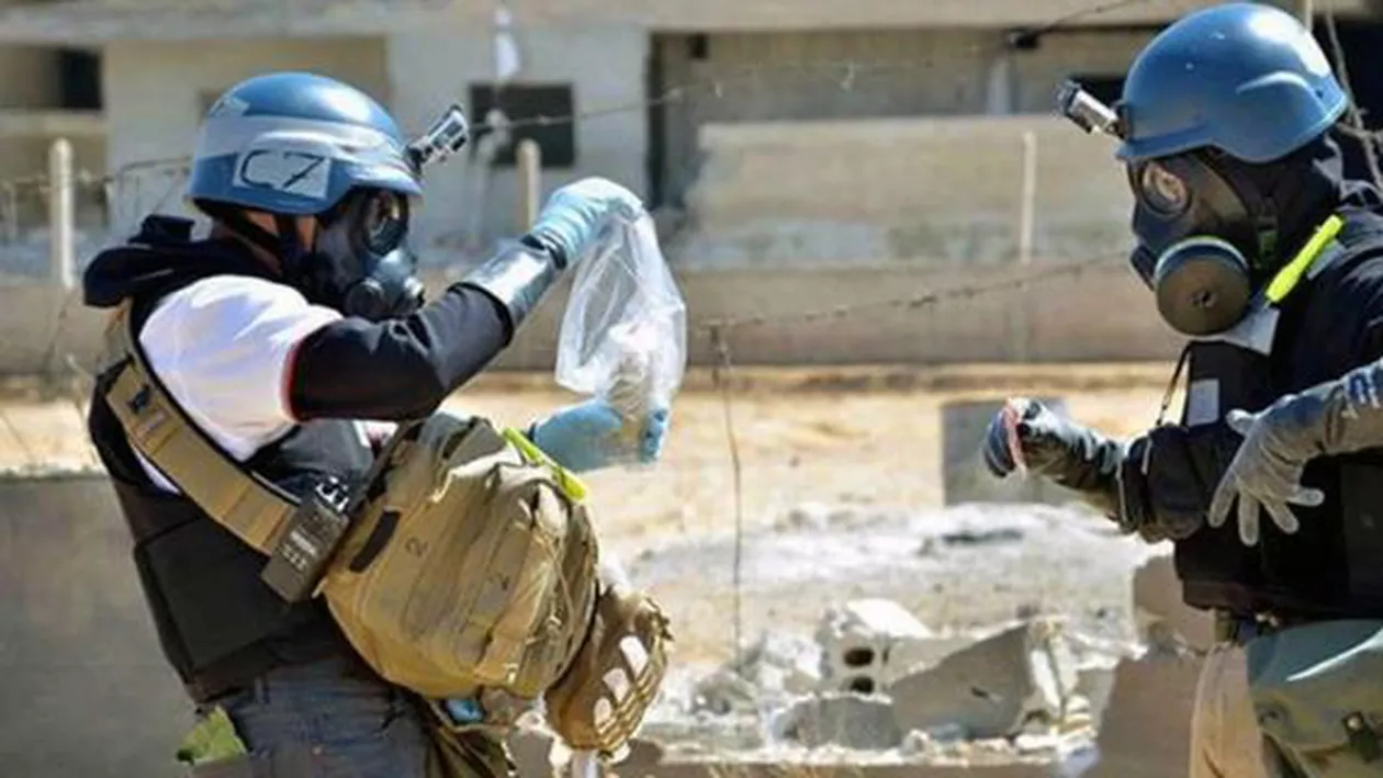 Siria: Inspectorii OIAC au depistat urme de arme chimice într-un laborator