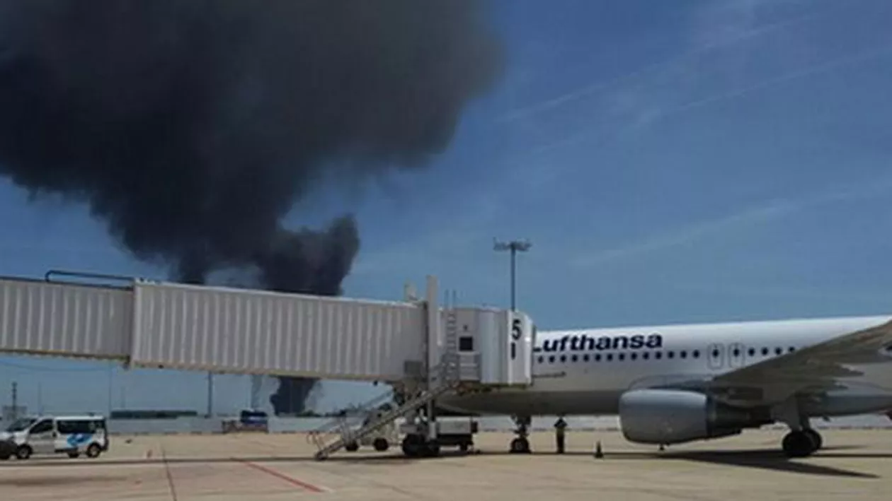 Spania: Un avion militar s-a prăbușit în Sevilla (VIDEO)