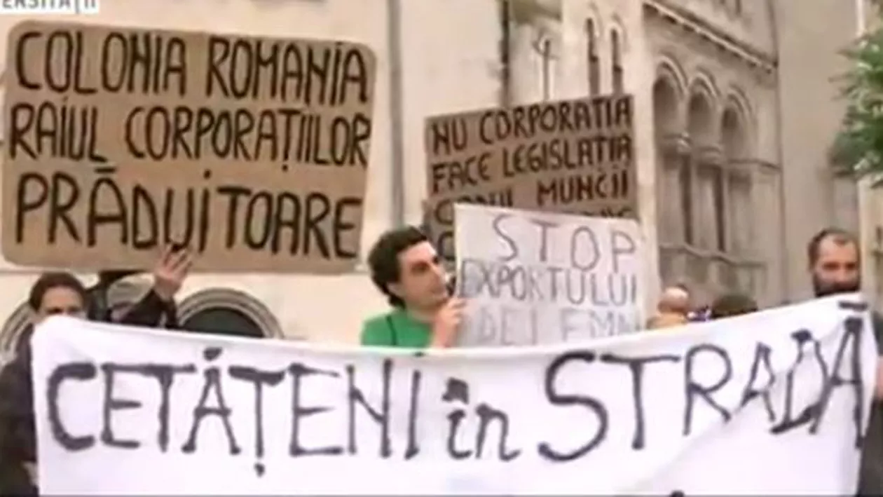 Noi proteste, în București, împotriva tăierilor ilegale de păduri (VIDEO)