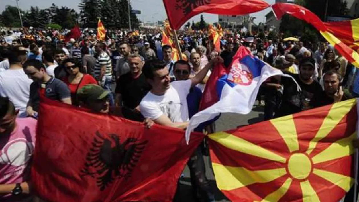 Proteste în Macedonia: Guvernul este acuzat de fapte de corupție și de interceptări ilegale
