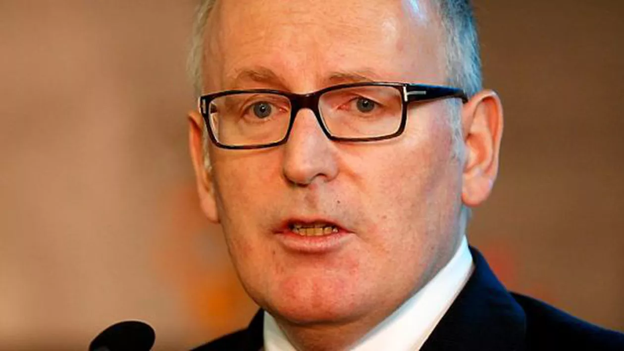 Prim-vicepreședintele Comisiei Europene, Frans Timmermans, vine în România pentru discuții pe marginea justiției