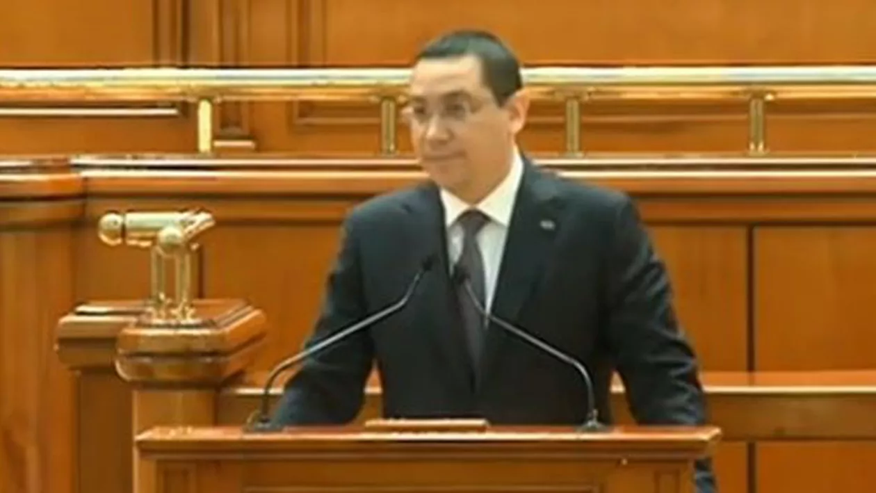 Victor Ponta, în Parlament: România se află într-un moment economic extrem de bun. O creștere economică de 3-4% devine posibilă (VIDEO)