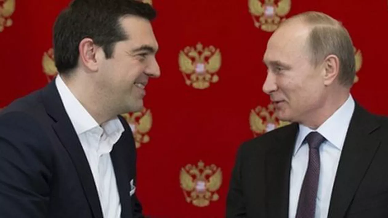 Premierul grec, Alexis Tsipras, se va întâlni cu Vladimir Putin