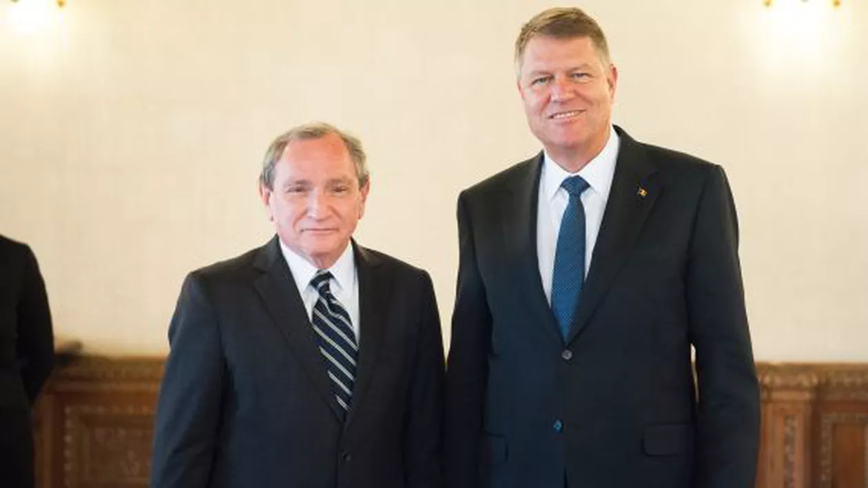 Klaus Iohannis s-a întâlnit la Cotroceni cu fondatorul Stratfor, George Friedman: Parteneriatul strategic cu SUA, unul dintre subiectele abordate în cadrul întrevederii