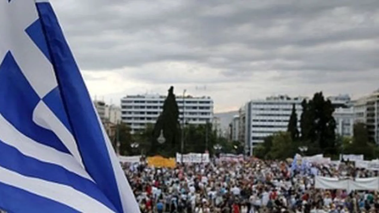 Grecia: 20.000 de persoane au manifestat pe străzile Atenei, în favoarea unui răspuns "DA" în cadrul referendumului