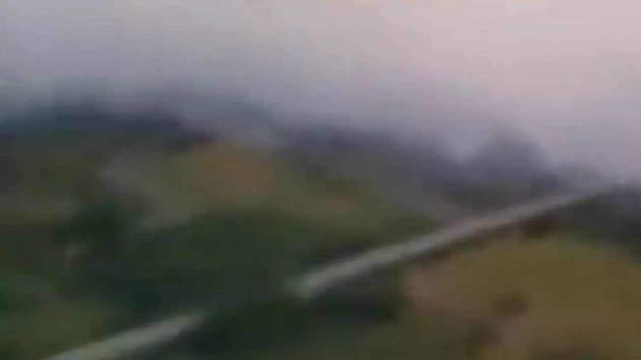Alertă radioactivă la Cernobîl: Un incendiu de vegetație a cuprins zona (VIDEO)