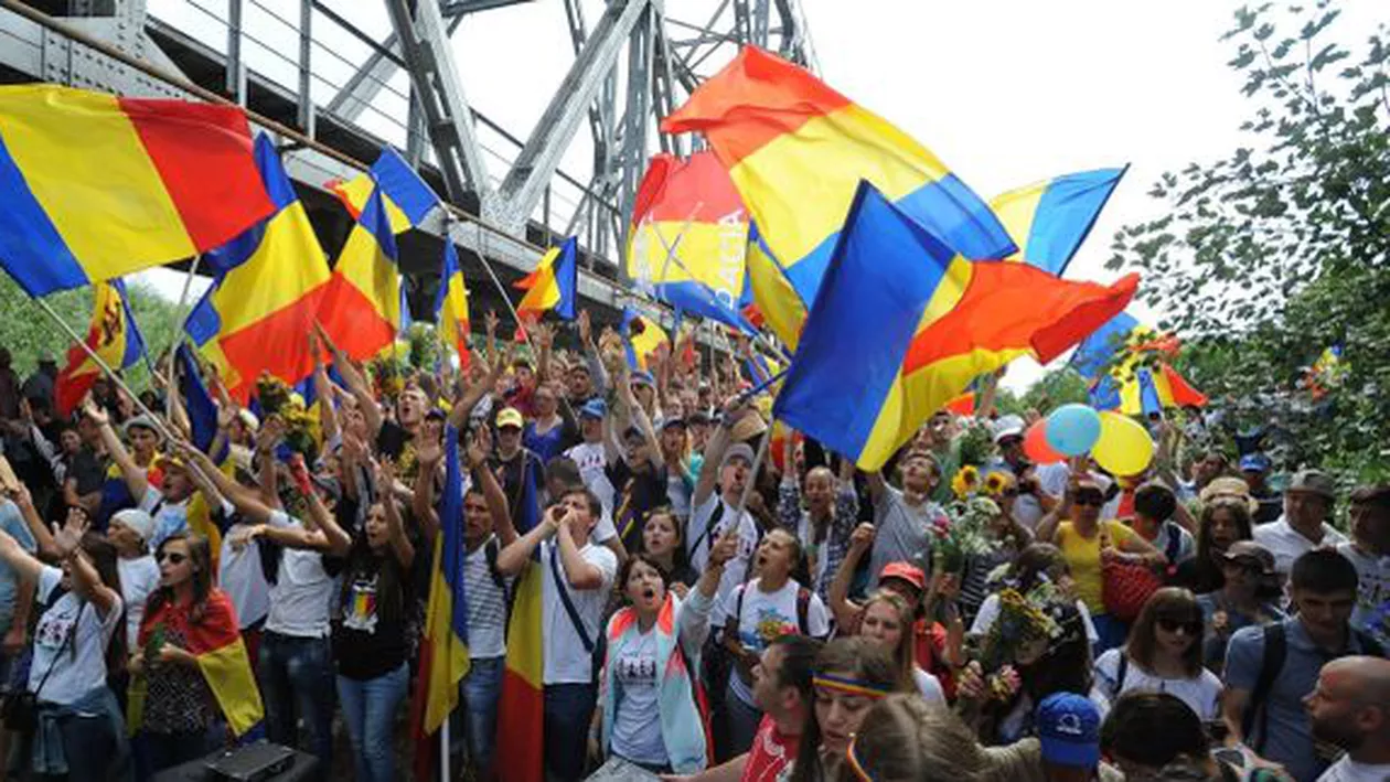 Duminică va avea loc în București marșul pentru unirea României cu Republica Moldova