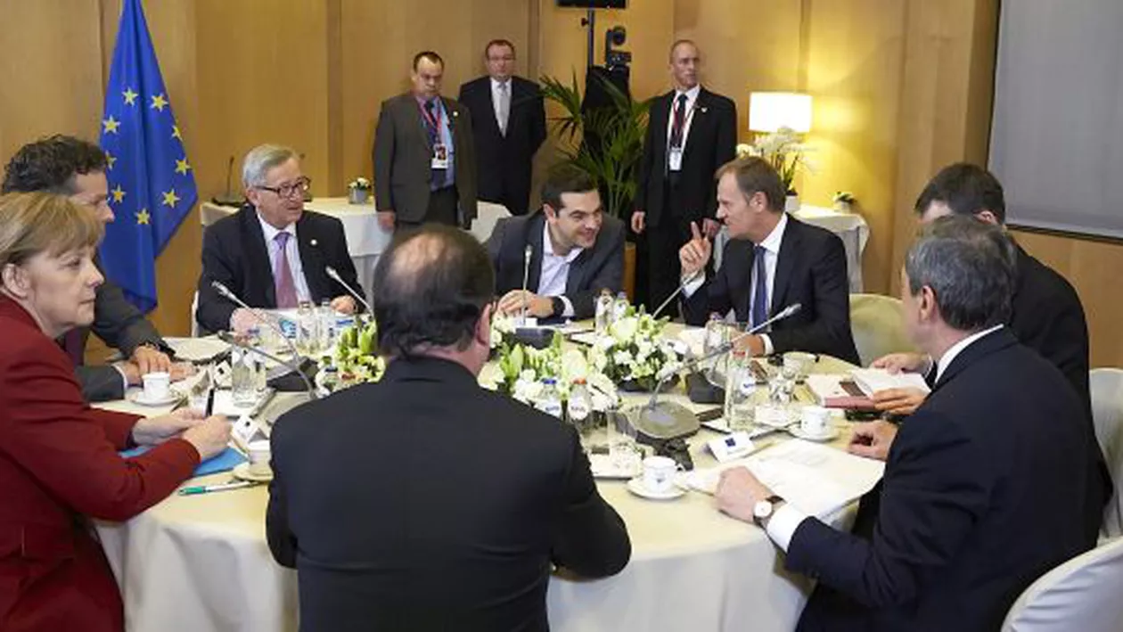Surse: Tsipras, Merkel, Hollande și Tusk propun un proiect de compromis pentru menținerea Greciei în zona euro