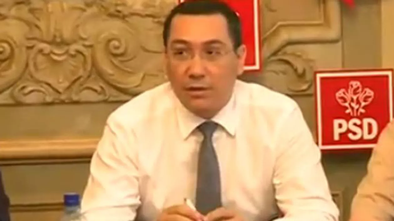 Victor Ponta: Nu mai sunt președintele PSD. Am și eliberat biroul (VIDEO)