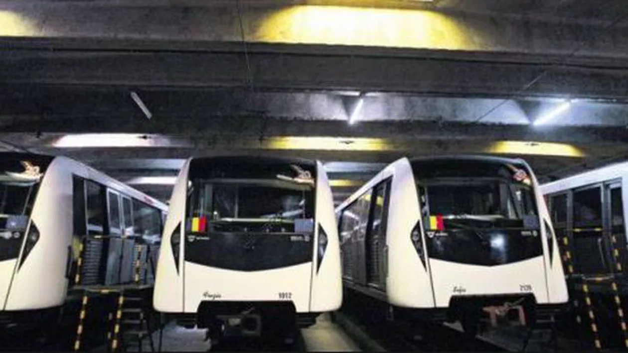 Metrorex: Trenurile de metrou care vor circula pe Magistrala 5 vor fi din parcul de inventar al companiei