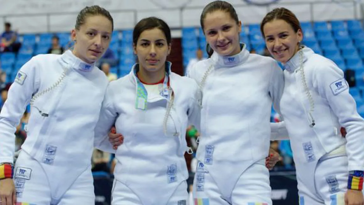 Echipa feminină de spadă a României a obținut argintul la Campoinatele Mondiale de la Moscova